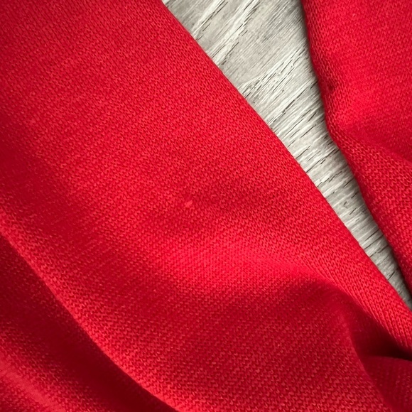 Vintage Givenchy knitwear Red and Black blazer Open Jacket women’s size M/ L - Picture 5 of 6